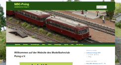 Desktop Screenshot of mbc-poing.de